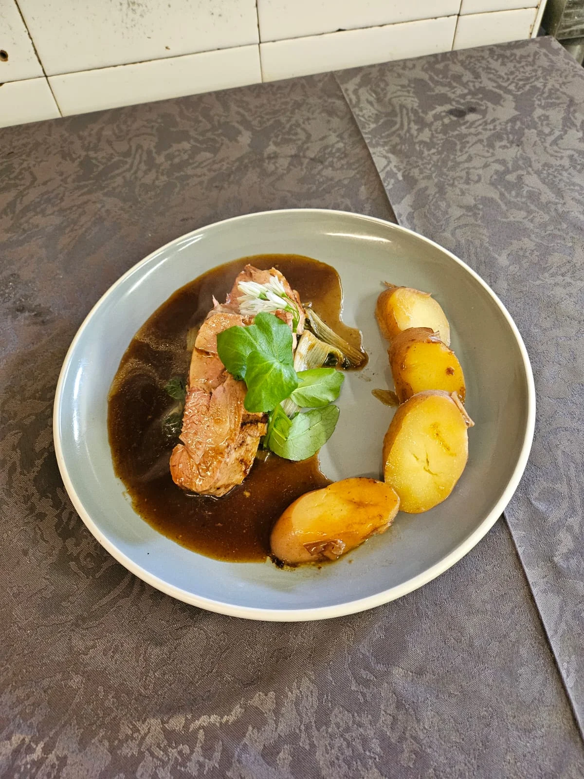 Restaurant Du Guillec Restaurant Plouzevede Restaurant Du Guillec Plat Image 10